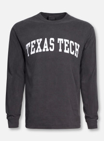 Texas Tech Red Raiders Classic White Arch Long Sleeve T-Shirt
