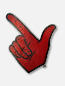 Texas Tech Red Raiders Guns Up Hand Logo Decal