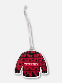 Texas Tech Red Raiders "Ugly Sweater" Ornament