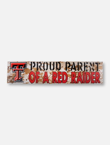 Texas Tech Red Raiders Double T "Proud Parent" on Marine Digi Camo Wall Decor
