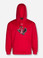 Under Armour Texas Tech Red Raiders "Captain Pride" Fleece Pullover Hood in Red front