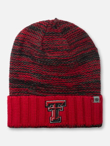 Top of the World Texas Tech Double T "Oblique" YOUTH Knit Beanie