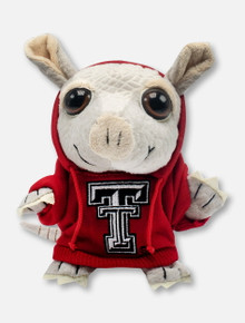 Texas Tech Red Raiders Armadillo with Double T Hoodie Plush Toy