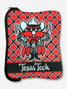 Raider Red Texas Tech Red & Black Neoprene Tablet Case