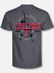 Texas Tech Red Raiders Double T "Pennant Chase" Baseball T-Shirt
