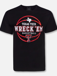 Champion Texas Tech Red Raiders Wreck 'Em Basketball T-Shirt