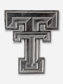 DaynaU Texas Tech Large Double T Sterling Silver Charm or Pin