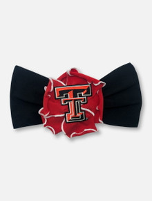  Texas Tech Red Raiders Multi-petal Flower Stretch Baby Headband