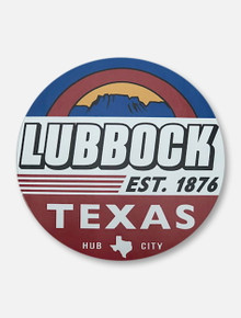 Texas Tech Red Raiders Lubbock, Texas Est 1876 Decal