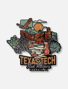 Texas Tech Red Raiders Nature Scene Decal