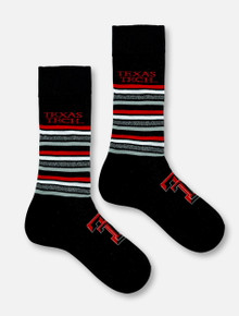 Texas Tech Red Raiders Thin Striped Socks