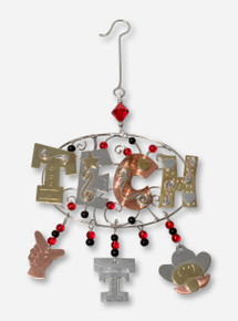 Copper Tech with Charms Ornament
