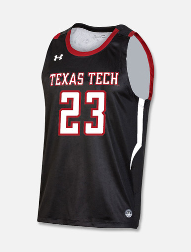Black Texas Tech Basketball Jersey