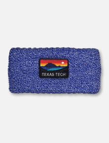 Texas Tech Red Raiders "Sunset" Blue Knit Headband