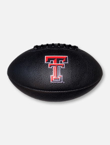 Texas Tech Red Raiders Double T Black Composite Full Size Football