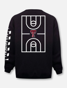 Champion Texas Tech Red Raiders "Court in Session" 2020 Basketball Black Sweatshirt