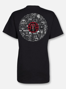 Texas Tech Red Raiders Double T "Basketball Record Breaker"  Black T-Shirt