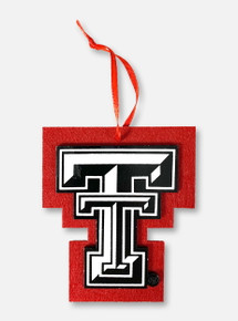 Texas Tech Red Raiders Double T Felt Ornament