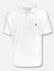 Peter Millar Texas Tech Red Raiders Double T  "Solid Seaside" With Pocket Polo