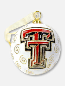 Kitty Keller Texas Tech Red Raiders Double T Alumni Ornament 
