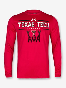 Under Armour Texas Tech Red Raiders Double T Basketball "Hoop It Up" Long Sleeve T-Shirt
