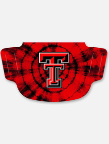 Texas Tech Red Raiders Tie Dye with Double T  Face Mask