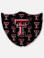 Texas Tech Red Raiders Black Repeating Double T Face Mask
