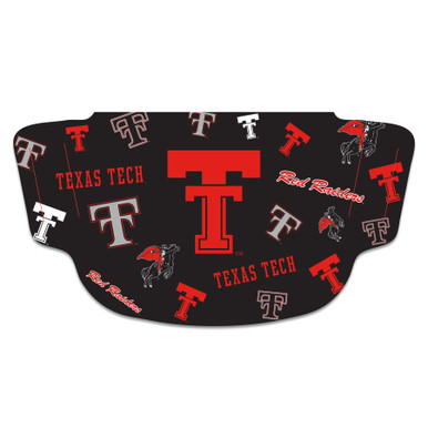 Texas Tech Red Raiders Face Mask with Throwback Double T and Vault Logo