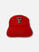Front Profile of Texas Tech Red Raiders Under Armour "High Crown" Armour Visor in Red