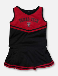 Arena Texas Tech Red Raiders "Pinky" YOUTH Cheer Set 2020