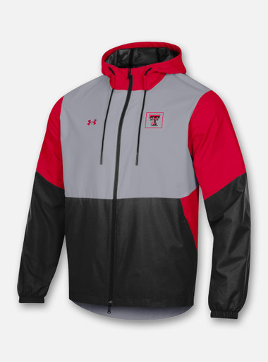 Front Profile Texas Tech Red Raiders Under Armour Men's Sideline Fieldhouse Jacket