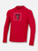 Front Profile Texas Tech Red Raiders Under Armour Sideline 2020 Training Tee Long Sleeve T-Shirt in Red