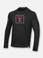 Front Profile Texas Tech Red Raiders Under Armour Sideline 2020 Training Tee Long Sleeve T-Shirt in Black