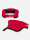 Front and Back View Texas Tech Red Raiders Under Armour Sideline 2020 Armour Visor