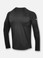  Youth Texas Tech Red Raiders Under Armour Sideline 2020 Training Tee Long Sleeve T-Shirt in Black back