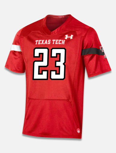 Texas Tech Red Raiders Under Armour "Sideline 2020" Football Jersey in Red