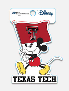 Disney x Red Raider Outfitter Texas Tech "Flag Waver Mickey" Decal