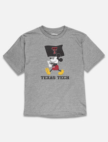 Disney x Red Raider Outfitter Texas Tech "Flag Waver Mickey" YOUTH T-Shirt