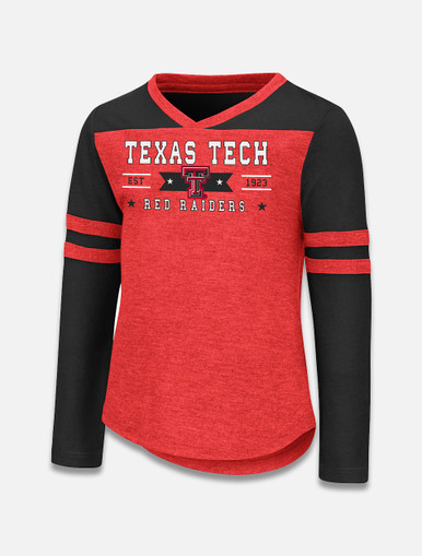 Arena Texas Tech Red Raiders Double T "Stars" TODDLER Long Sleeve T-Shirt