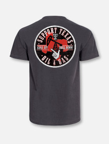 Texas Tech Red Raiders Support West Texas Oil and Gas T-Shirt