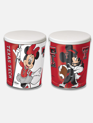 Disney x RRO Mickey and Minnie Football Popcorn Tin