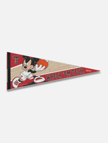 Disney x Red Raider Outfitter Mickey Basketball Player Pennant