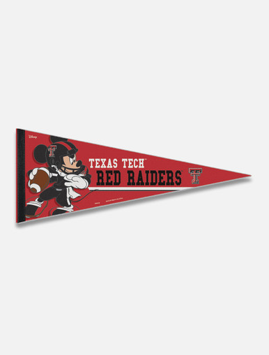 Disney x Red Raider Outfitter Mickey Football Player Pennant