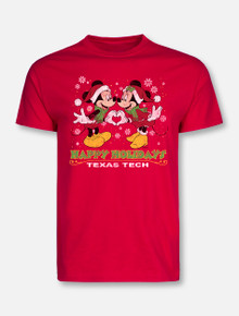 Disney x Red Raider Outfitter "Noel Heart" Mickey and Minnie T-Shirt