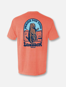 World Famous Prairie Dog Town "Howdy Dog" T-Shirt in Terracotta Back