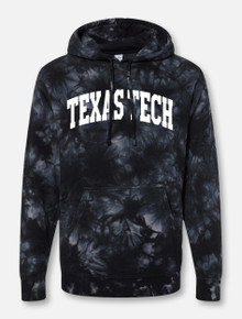 Texas Tech Vertical Arch Tie Dye Hood