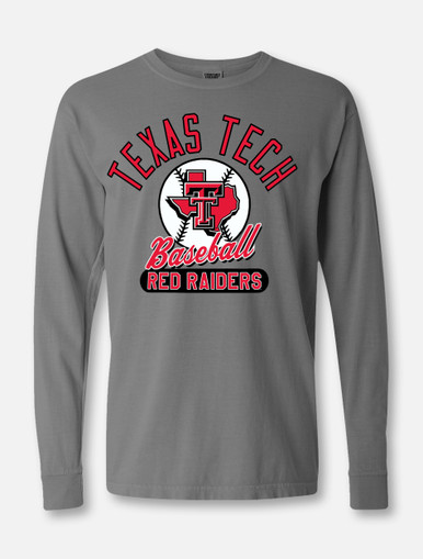 Texas Tech Red Raiders Baseball "Crank it" Long Sleeve T-Shirt