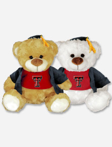 Texas Tech Red Raiders Traditional Graduation Bear with Cap and Tassle