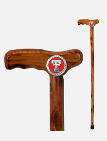 Texas Tech Red Raiders Walking Cane with Double T Metal Concho
