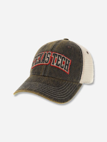Texas Tech Red Raiders Distressed Arch Snapback Cap